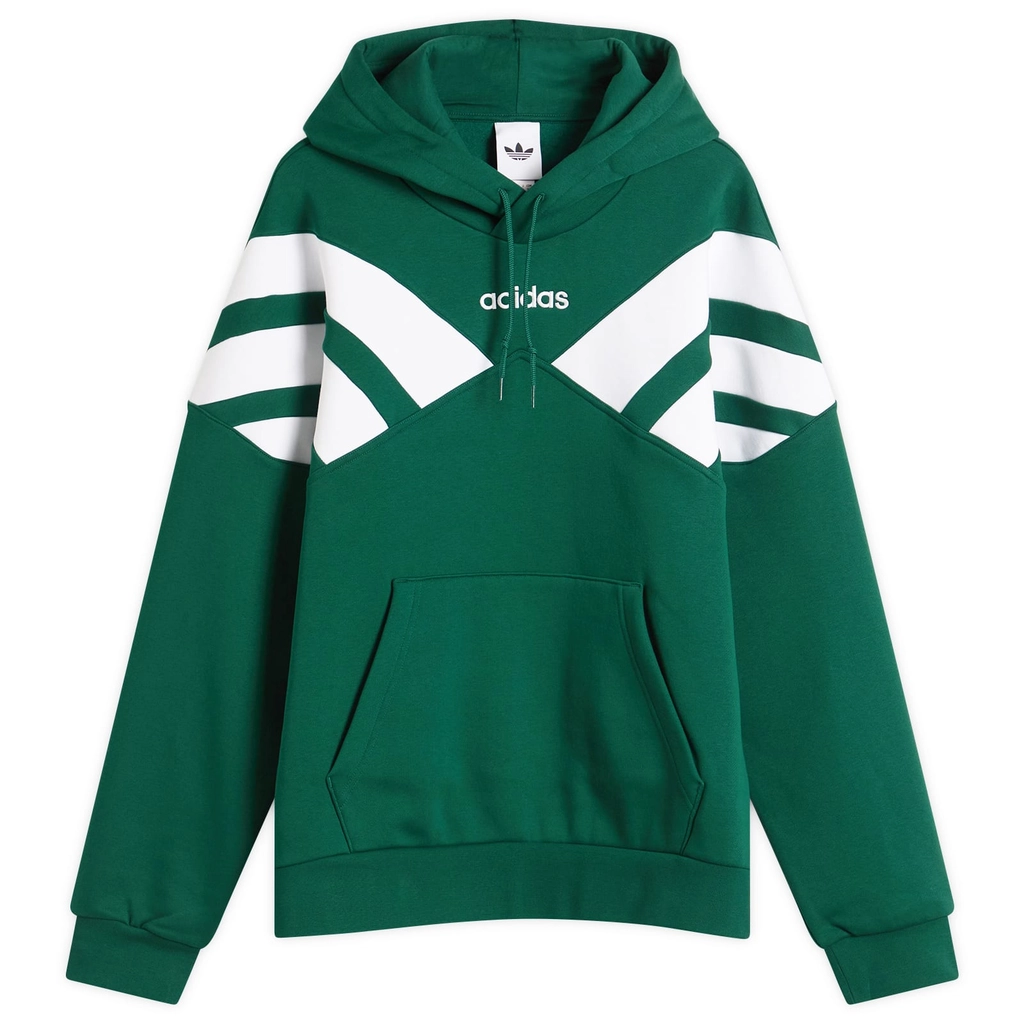 Adidas Originals Men's Hooded Sweatshirt Collegiate Green